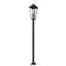 Z-Lite Gannon 5 Light Outdoor Post Mount Fixture, 16in. W x 132.75in. H, Black 5008PHXXLS-536P-BK - alternate 5